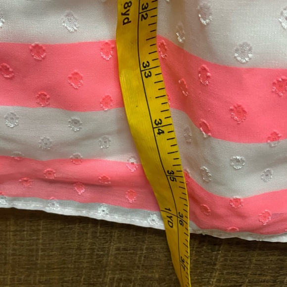 Lilly Pulitzer fit & flare dress pink & white stripes size 8 EUC  summer party - Picture 12 of 16